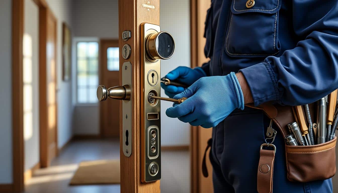 un serrurier expérimenté intervient rapidement pour remplacer votre serrure multipoints défaillante, assurant sécurité et tranquillité à votre domicile.