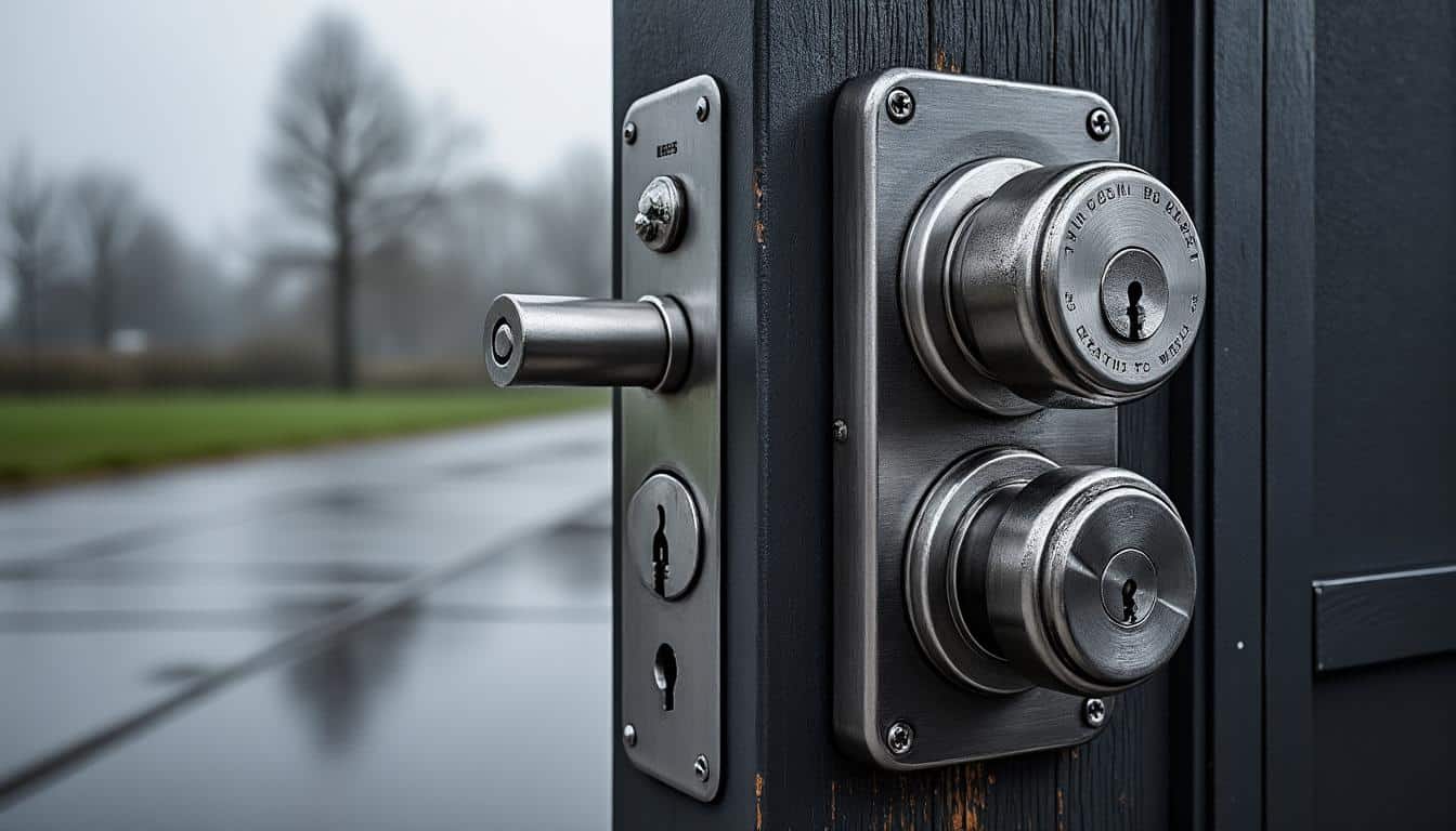 découvrez pourquoi les serruriers recommandent l'utilisation de matériaux anti-corrosion en extérieur pour assurer la durabilité et la sécurité des installations.