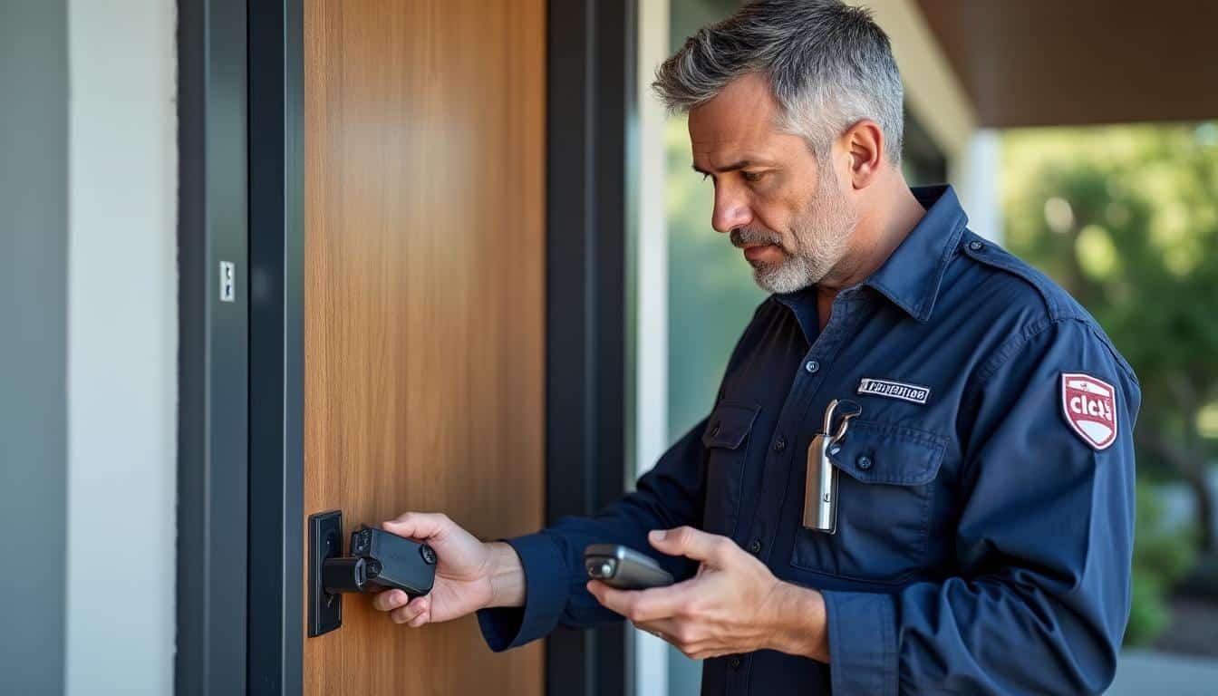 découvrez comment un serrurier dépannage utilise une radio pour ouvrir une porte rapidement et sans dégâts, une méthode innovante et efficace.
