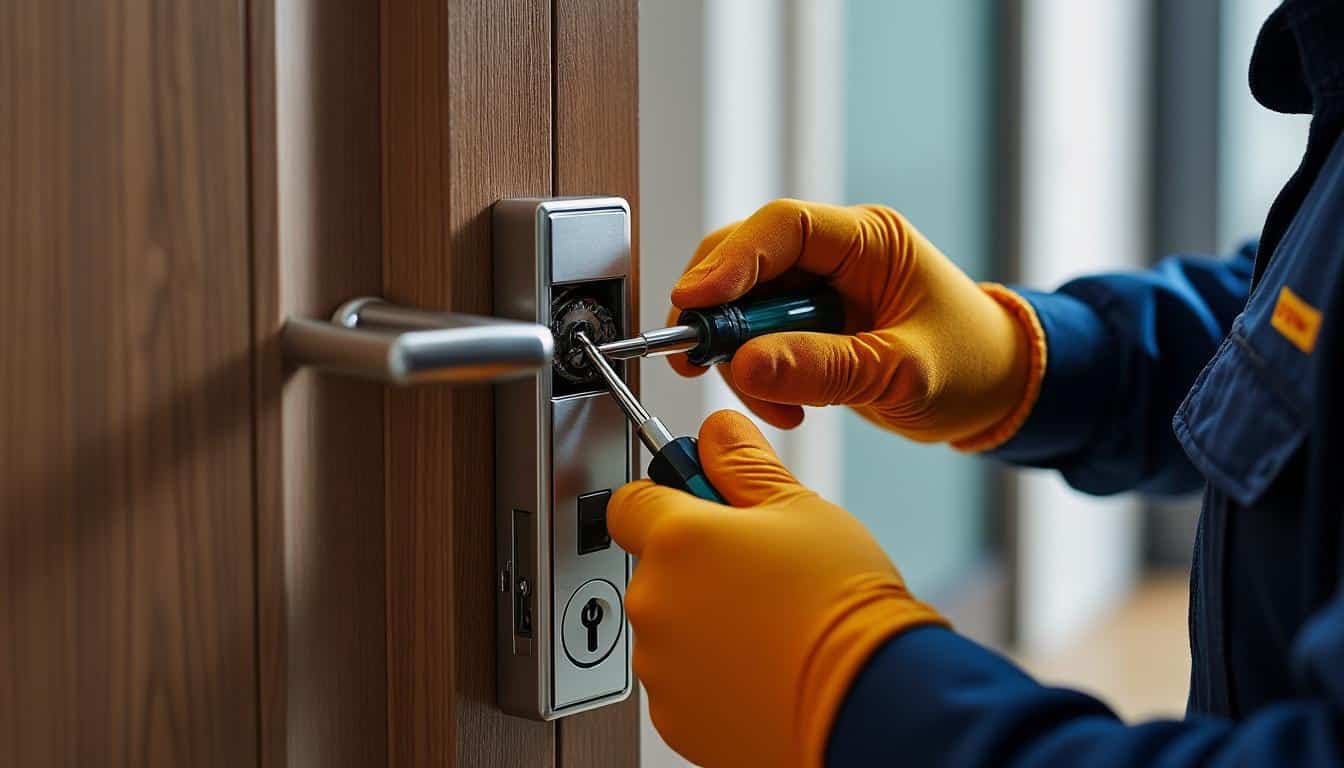 découvrez comment un serrurier d'urgence intervient rapidement pour remplacer un cylindre défaillant, assurant ainsi la sécurité de votre verrouillage et votre tranquillité d'esprit.